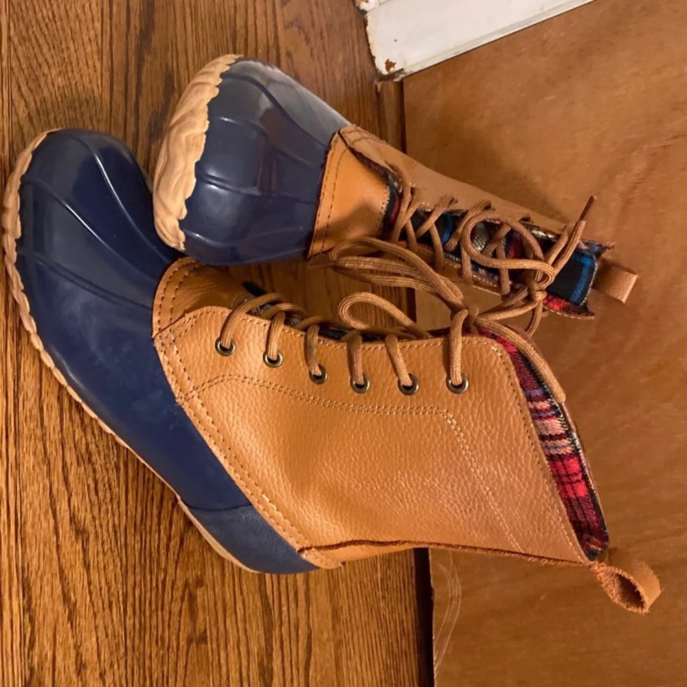 Sporto duck boots authentic size 10 clean